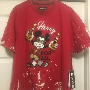 Makobi XL fully embroidered Henny, brand new w/tag